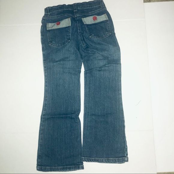 Gymboree Apple Print Jeans Size 8 - Picture 2 of 6